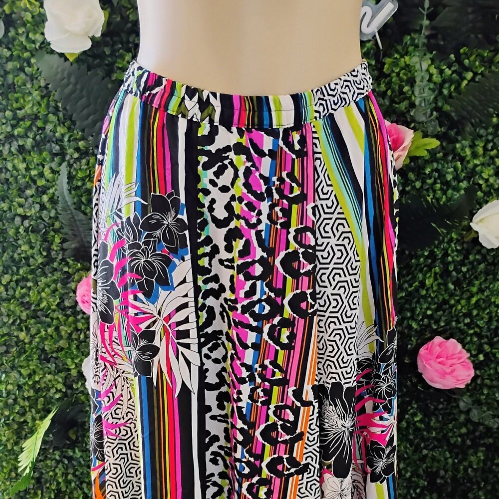 XL maxi skirt no lining elastic waist